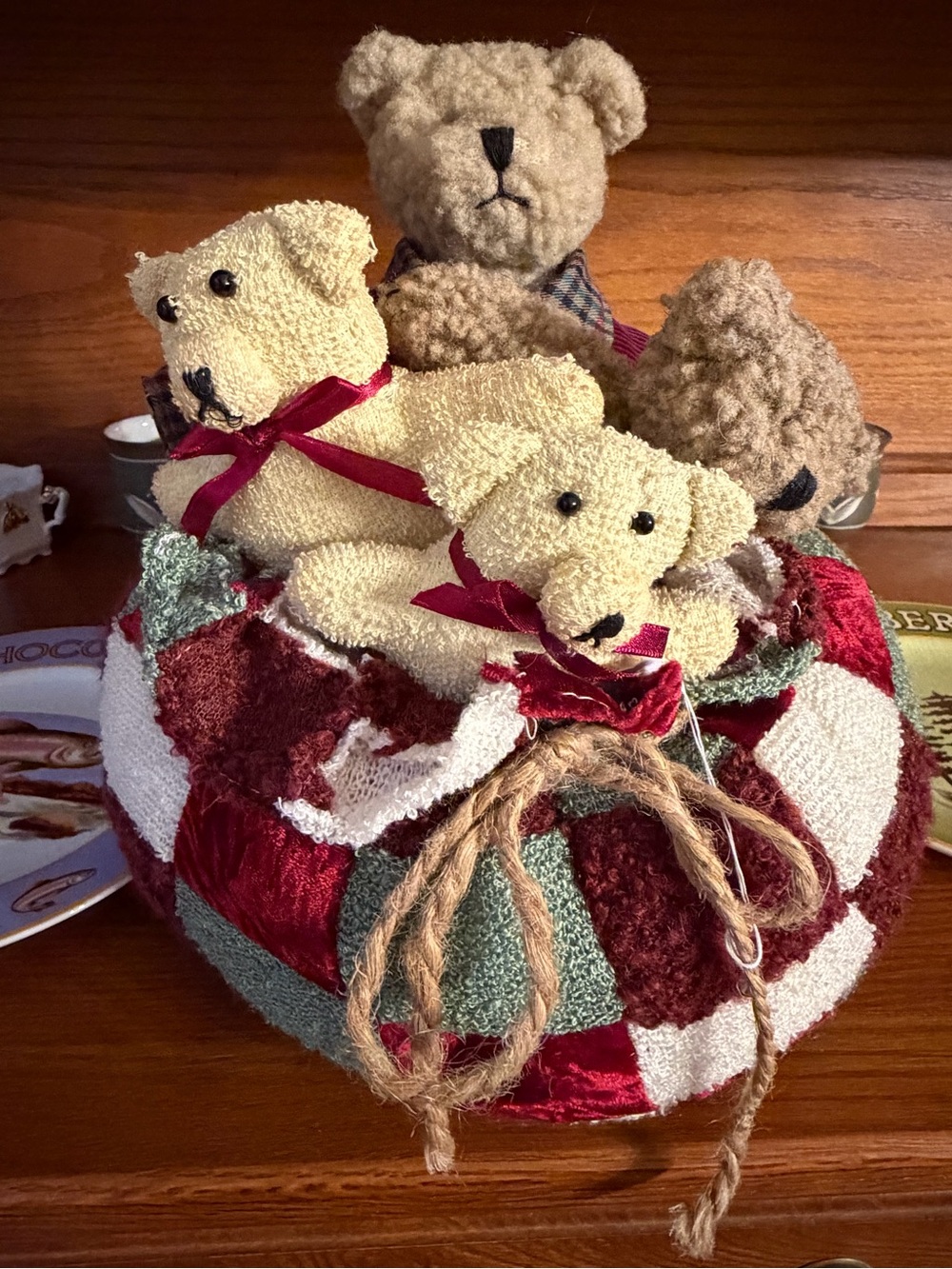 Santa Sack of Teddy Bears